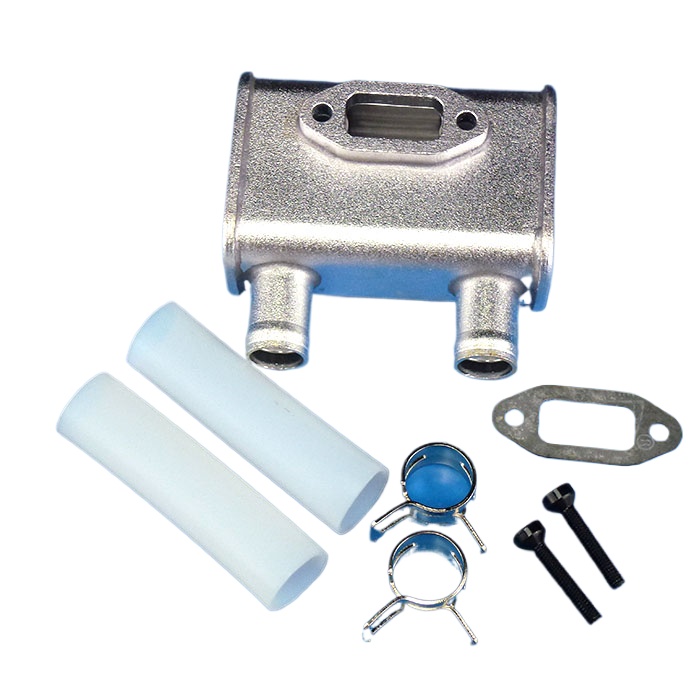 Original DLE20RA Exhaust Pipe  - Rc Helicopter Gas ulasan dan harga