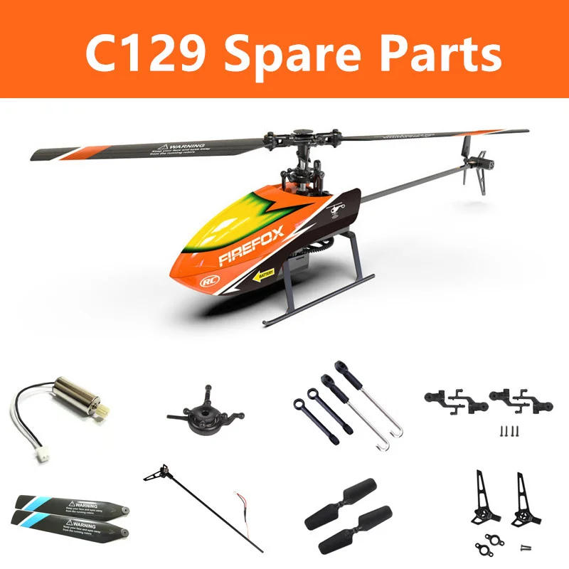 Spare Parts List for FIREFOX C - Rc Helicopter Coaxial ulasan dan harga