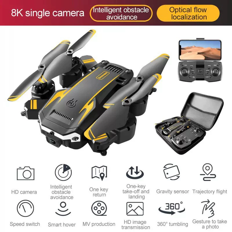 G6 Mini FPV Drone With HD 4K C - Rc Helicopter Electric ulasan dan harga