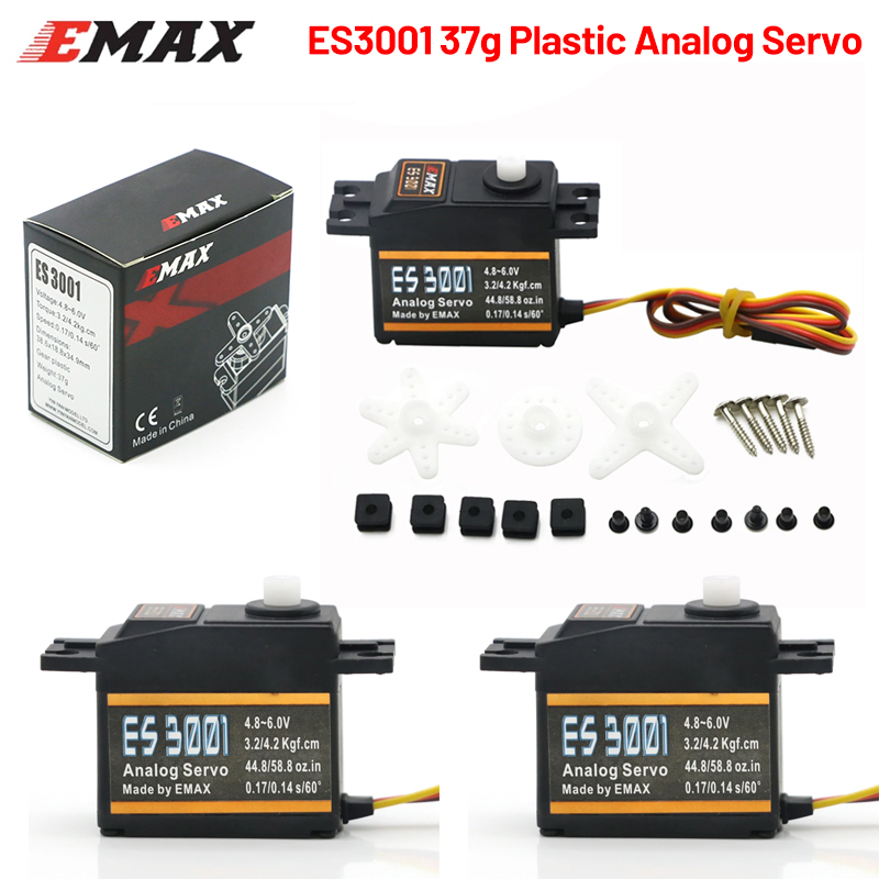1/4PCS EMAX ES3001 4.8-6.0V 37 - Rc Helicopter Servo ulasan dan harga
